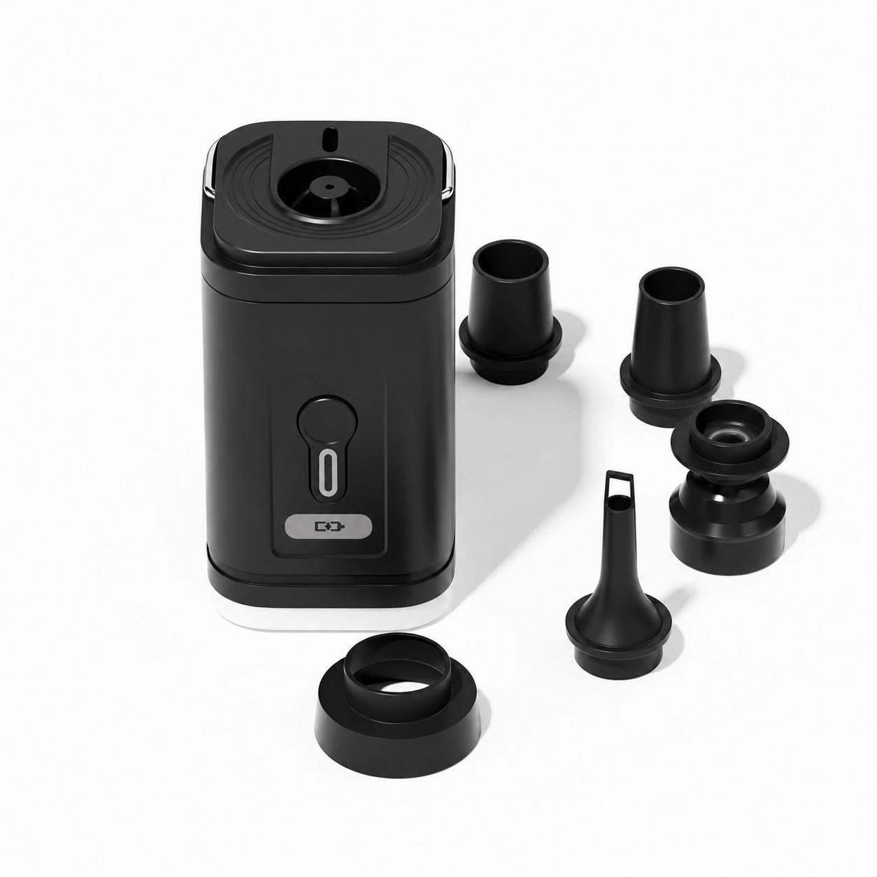 Inflador Eléctrico Portátil USB con Luz LED para Colchones y Camping